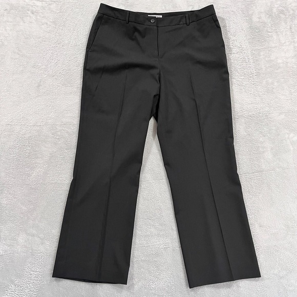 Pendleton Dress Pants‎ Womens 16 Dark Gray Slacks Preppy Office - Picture 1 of 9